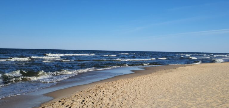 sandy beach Poland