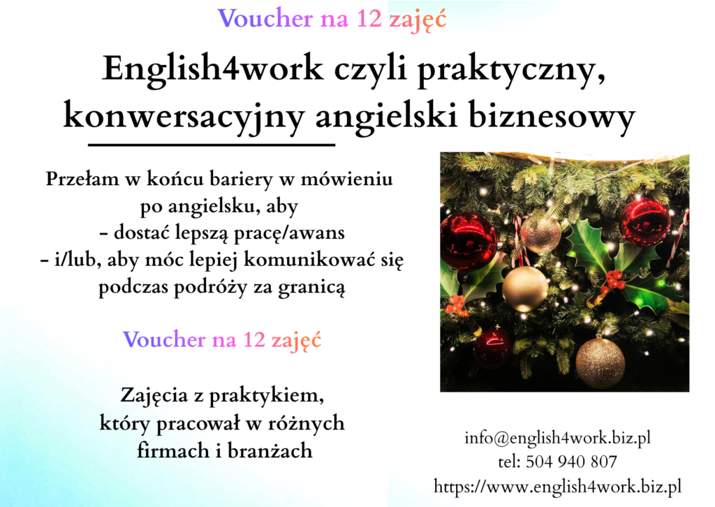 Angielski biznesowy, English4workbizpl